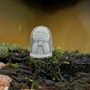 Japanese Jizo Buddha Statue Mini Sandstone Sculpture Zen Garden Fish Tank Decoration Meditation Focus Feng Shui Living Room