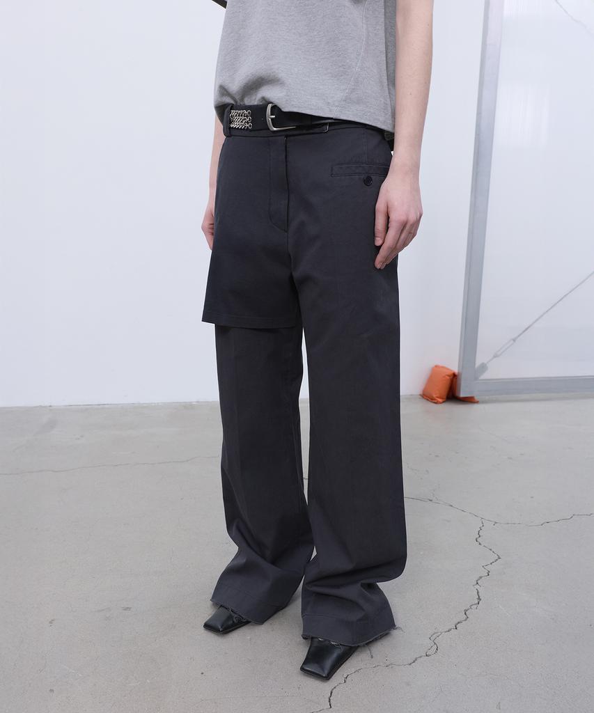LCDC™ Overlay Straight Pants (Dark Gray)