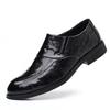 New Men's Casual Leather Shoes Formal Business Men's Shoes Non-slip Leather Men's Pointed Single Shoes Shoes