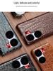 iQOO Neo8 Crocodile Pattern Half-Cover Genuine Leather Case