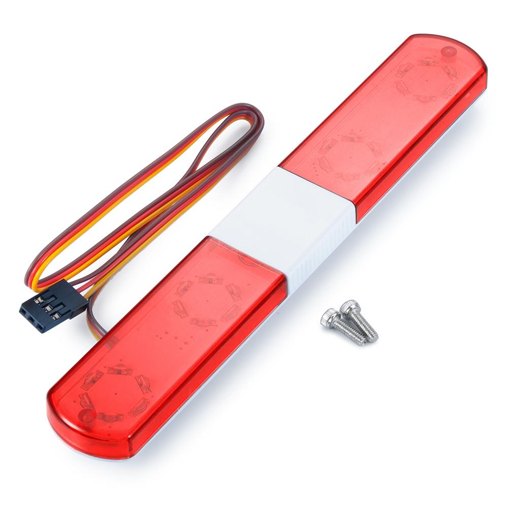 YEAHRUN 105/115/145mm Multi-function Flashing RC Car Police LED Light Alarming Light for 1/8 1/10 TRX4 SCX10 Tamiya Parts