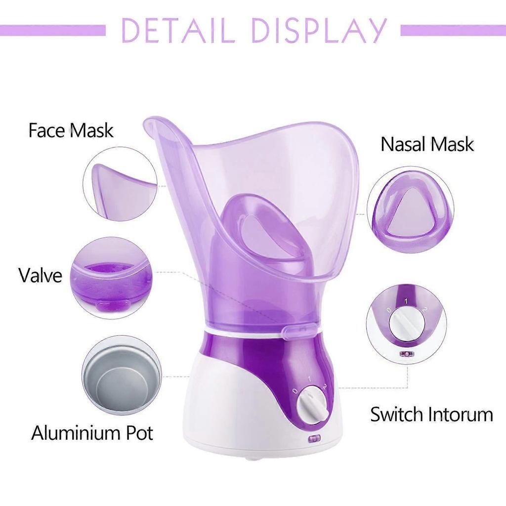 Face Steamer,Facial Steamer Sauna Pores and Extract Blackheads,Face Steaming Skincare Deep Cleanse SPA