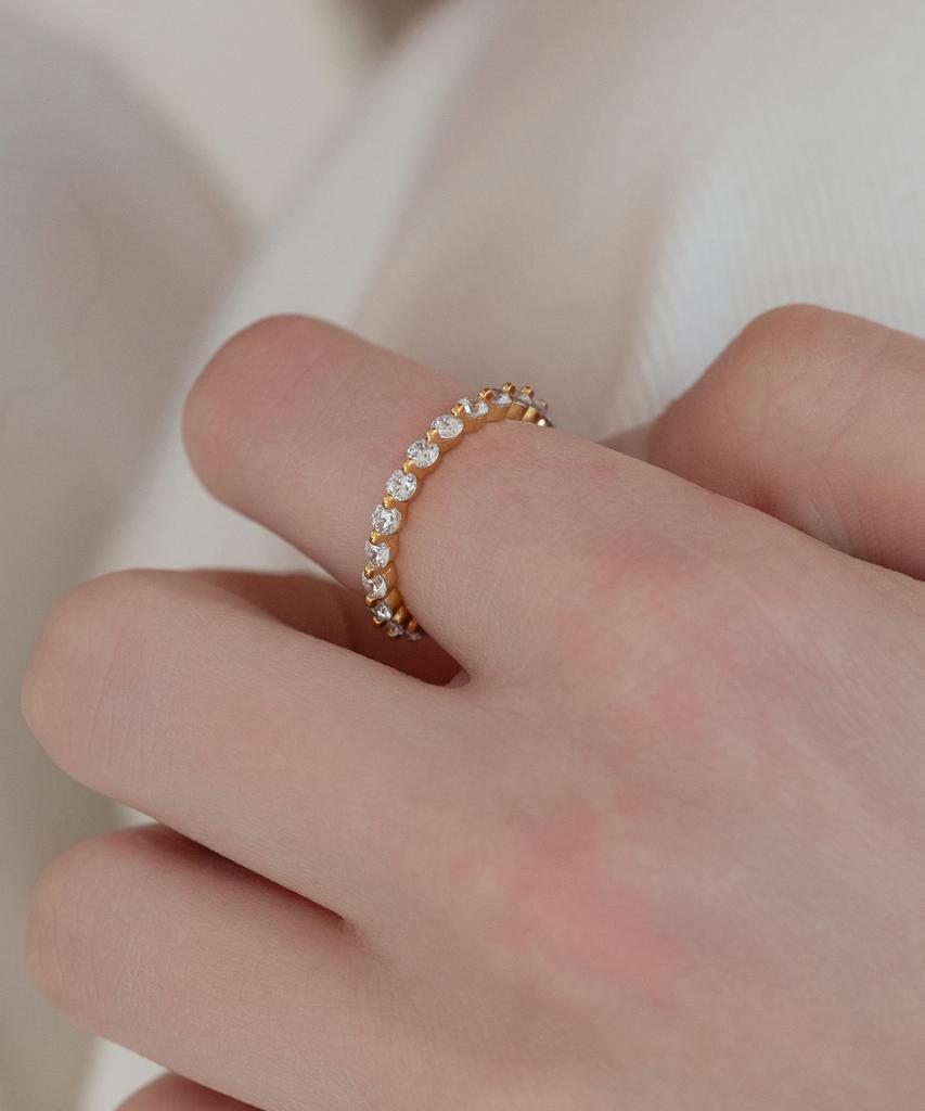 Tatiana (Silver 925) Circle Eternity Ring Cr1887