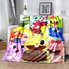 1pc Blanket Happy Tree Friends5 Print Design, Lightweight Blanket for Sofa, Bed- Soft &Warm, Gift for All Seasons Like Christmas, Halloween