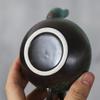 200ml Ceramic Teapot Kiln Change Green Glaze Handmade Ball Hole Kung Fu Tea Set