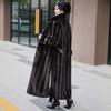 Winter New Women's High-end Outerwear Minimalist Premium Faux Fur Coat