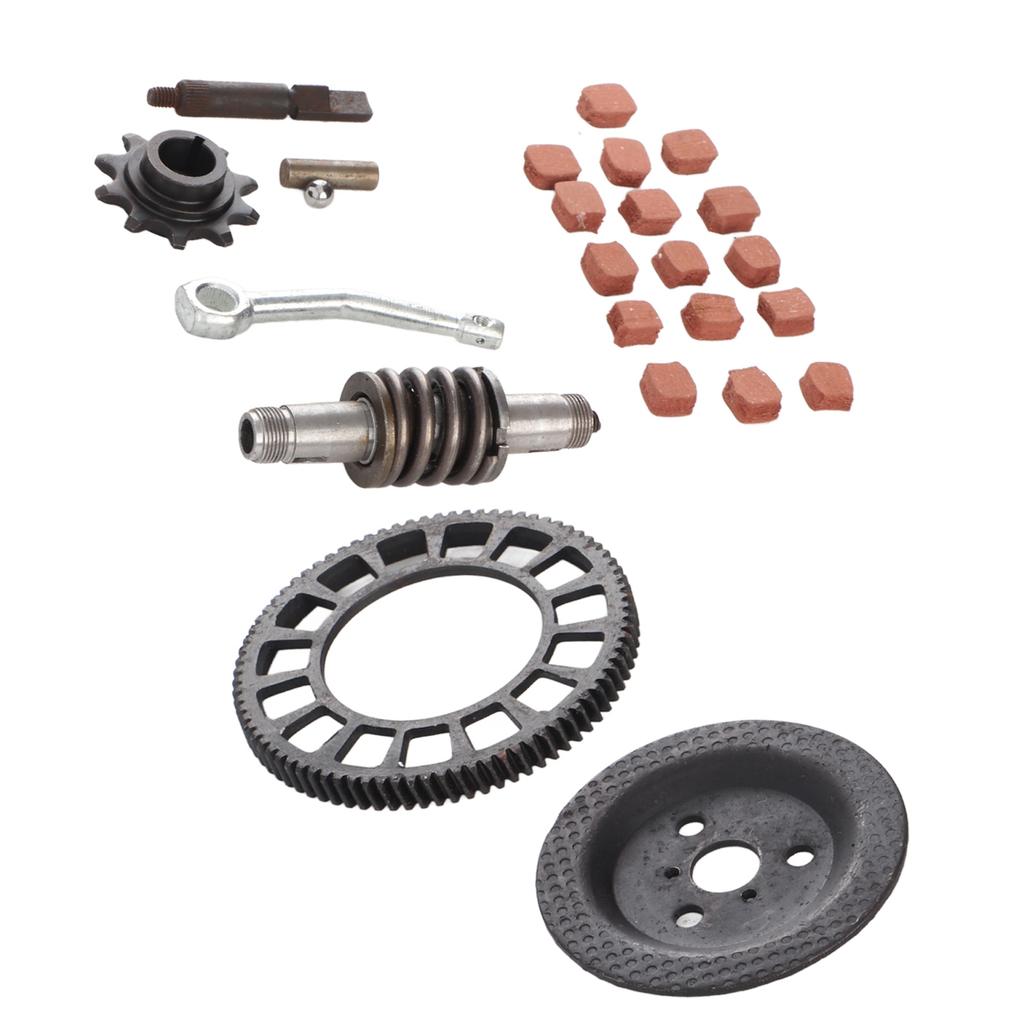 Debriyaj Şaftı Dişli Kiti Metal Alaşım Tahrik Zinciri Şaft Kolu Çubuk Bilyalı İtme Dişli Seti 66cc 80cc için