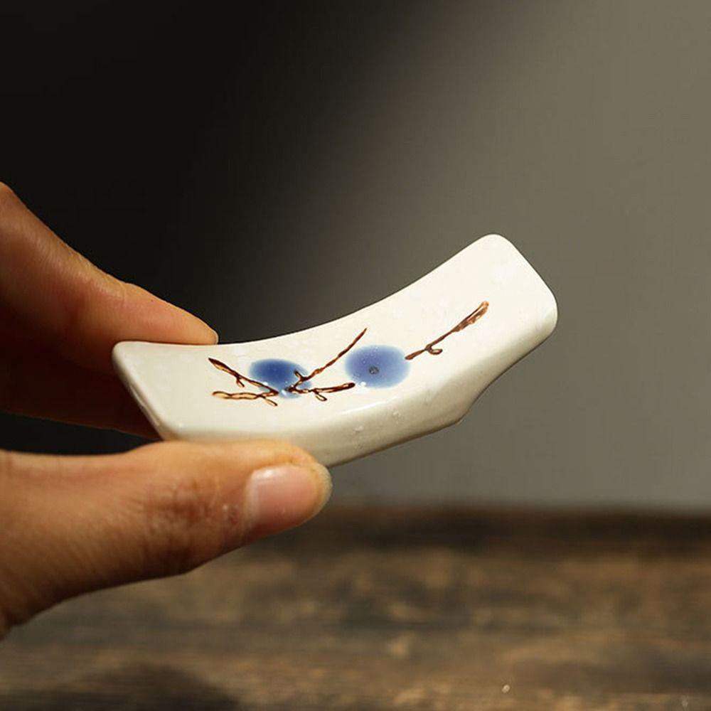 Spoon Fork Rest Stand Calligraphy Pen Holder Writing Painting Brush Holder Art Supplies