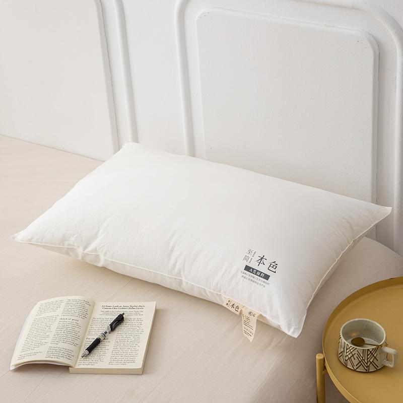 

Pure Cotton Sleeping Pillow Filling By Microfiber Neck Health Home Pillows For Children Kids Student Alone Person 40*60cm 1PC