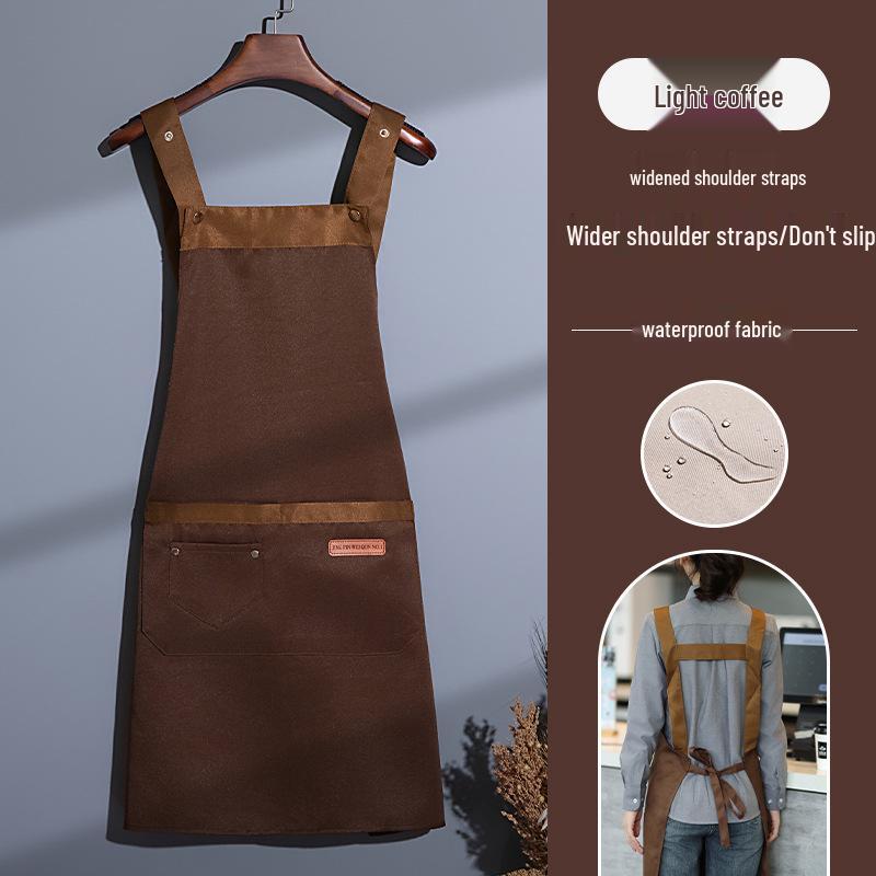 Personalized Waterproof Oil-Proof Apron – Stain-Resistant Kitchen Gift