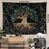 1Pc Universe Life Tree Tapestry, Dreamy Tree Background Cloth, Suitable For Living Rooms, Bedrooms, Dormitories, And Home Decora