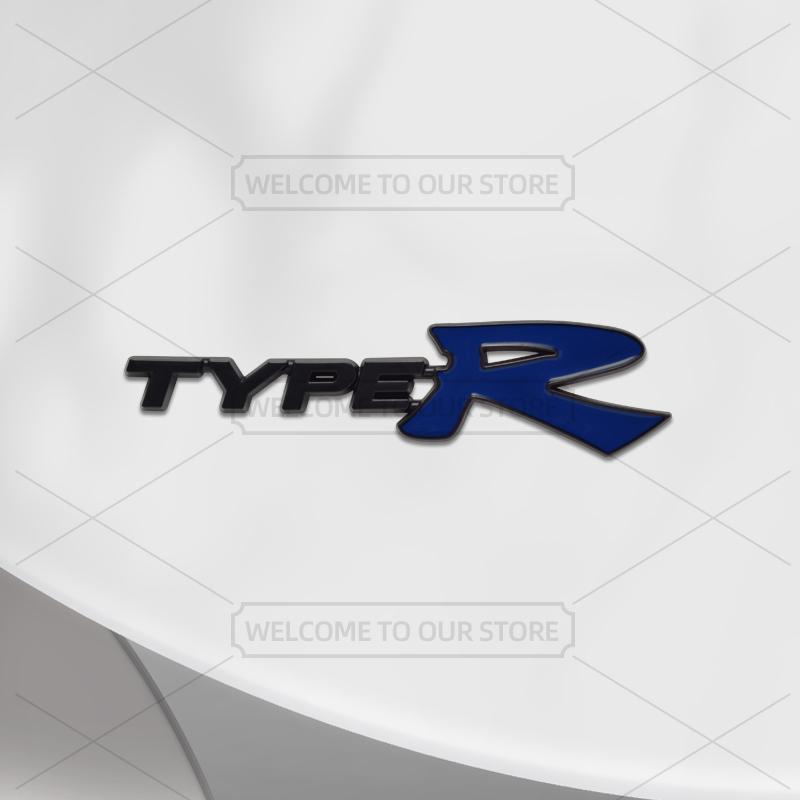 

Car 3D Metal Type R Body Emblem Badge Decals Auto Tail Sticker For Honda Civic Typer Vezel CRV HRV Jazz Fit Accord VTEC Pilot