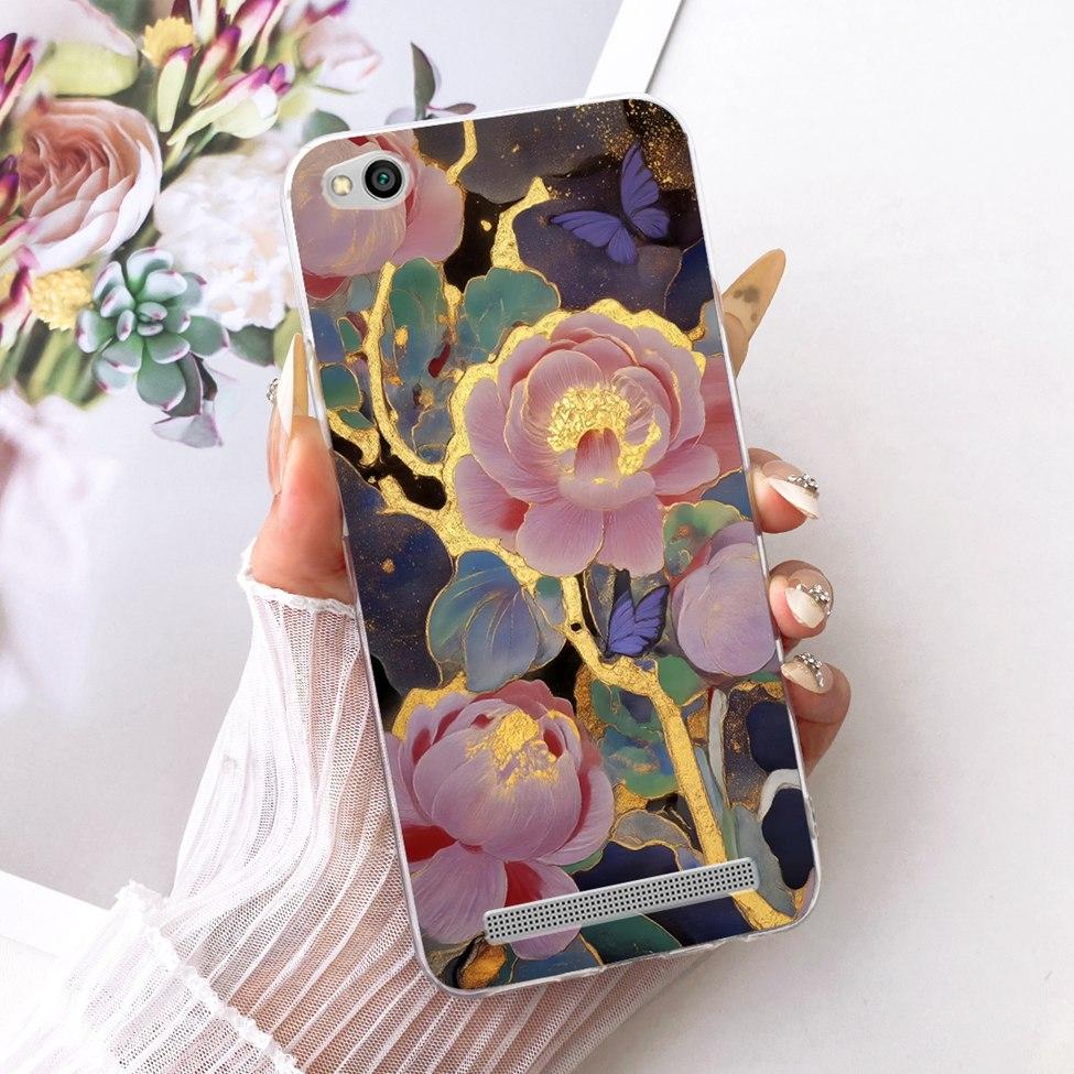For Redmi 3 Clear Case Aesthetic Luxury Cute Cat Fashion Butterfly Funny Painted Funda For Xiaomi Redmi 3 Casing