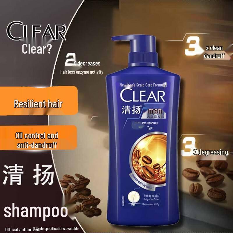 

Clear Scalp & Hair Men s Anti-Dandruff Shampoo