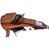 UNISEX Vintage Leather Shoulder Bag Sling Bag Chest Belt Brown