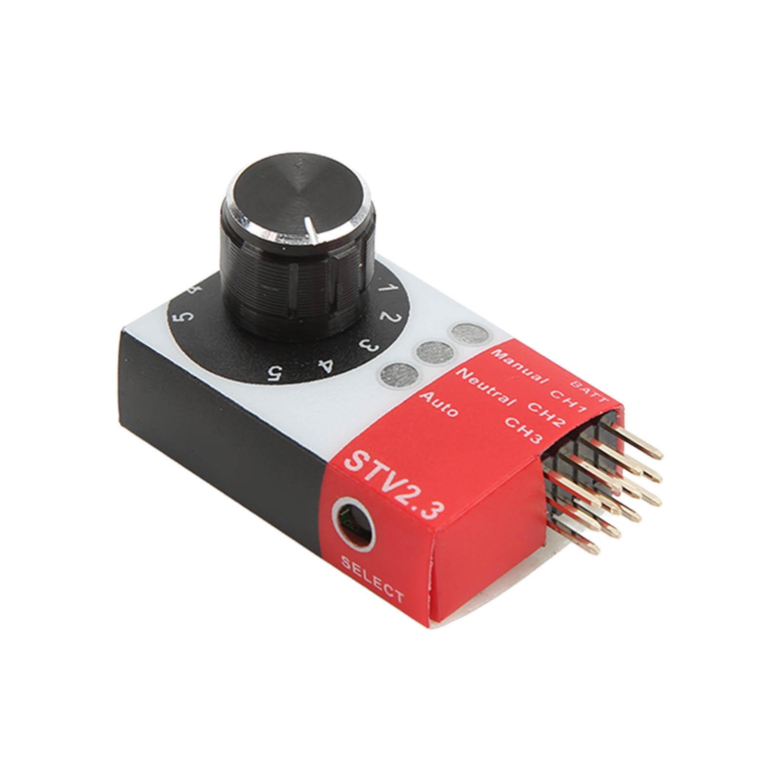 

Servo Tester Mini RC Helicopter Servo Tester 4.8V-6.0V STV2.3 ESC Tester High Accuracy for Remote Control Model