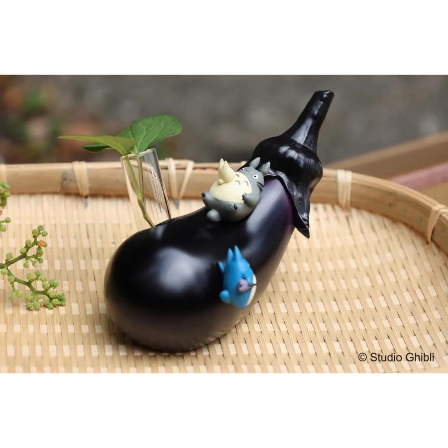 STUDIO GHIBLI Totoro Vegetable Vase Eggplant