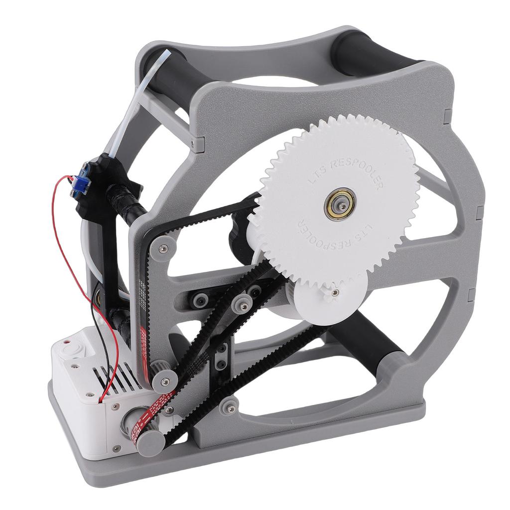 3D Filament Spool Winder Electric Spool Respooler with Auto Stop Speed for 1kg PLA PETG ABS TPU Nylon White
