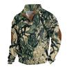 Spring And Men's Standing Collar Sweatshirt Is Outdoor Casual Sweaters Tops