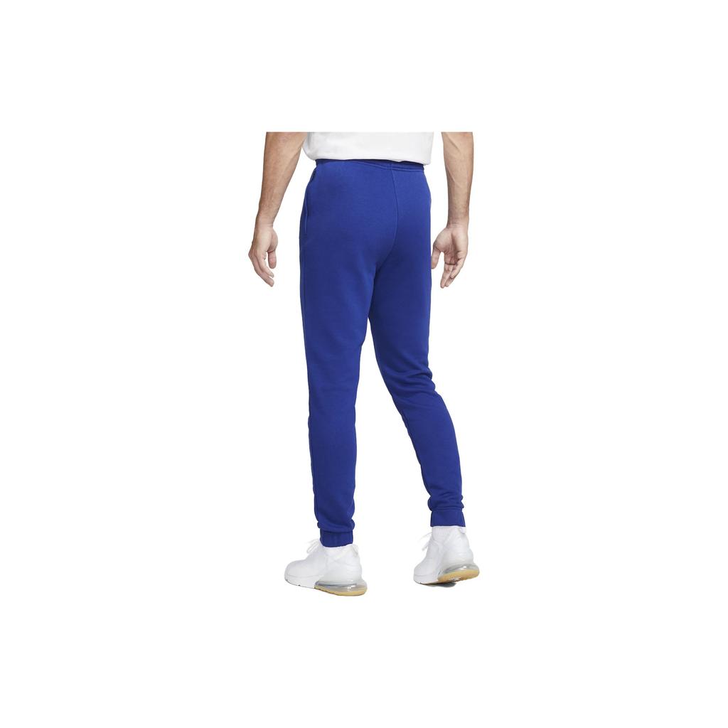 Nike Knitted Sweatpants Men's Blue Moderate Cuffed Pants DV5545-455