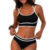 Bikini Split pentru Femei Două Piese Talie Înaltă Costume de Baie Sportive