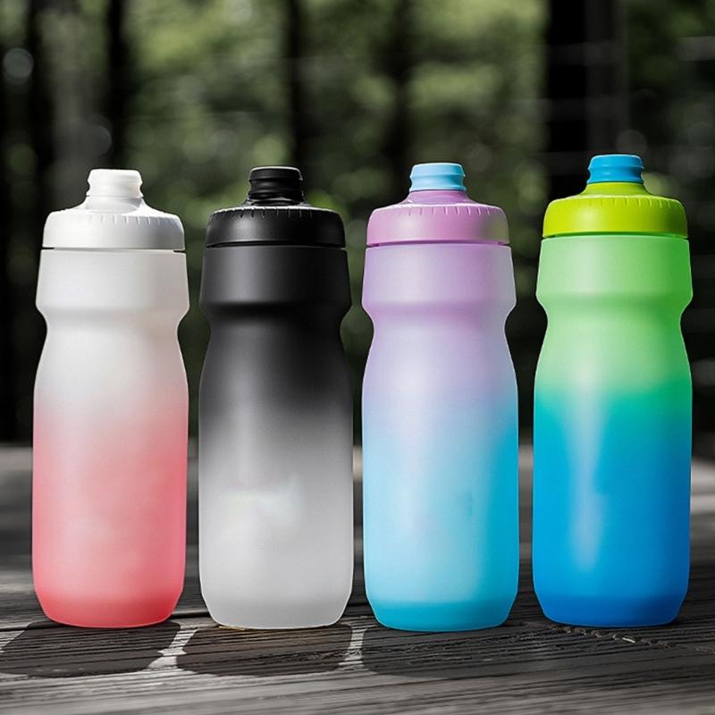 Squeeze Type Sport Bottle 650ml Large Capacity Bicycles Water Kettle Road Bike Portable Kettle with No Lift Nozzle