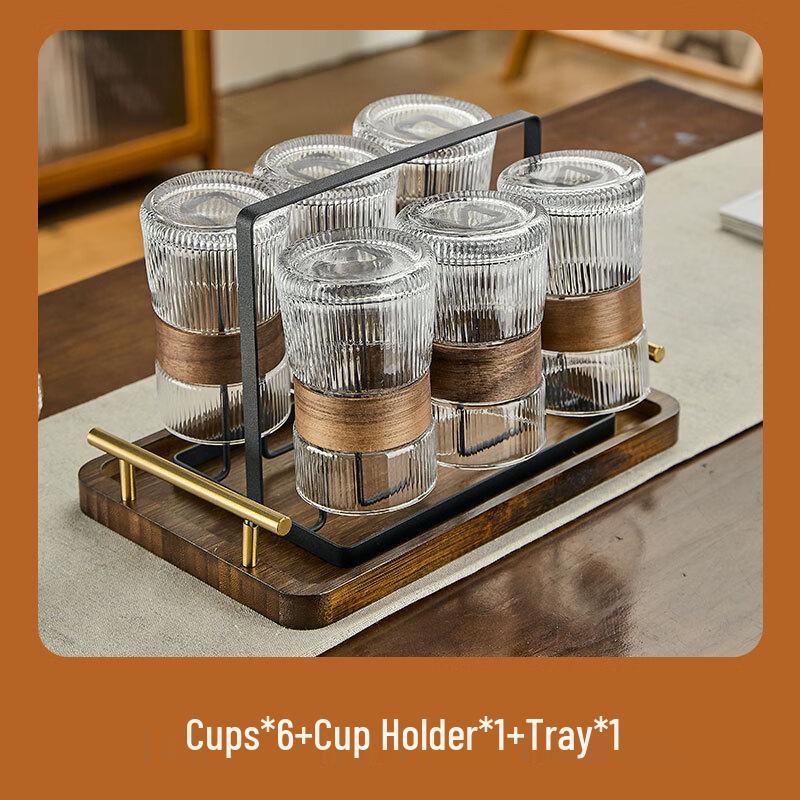 Hàndùn Striped High Borosilicate Glass Tea Set