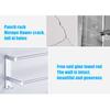 1/2/3 Tiers 60cm Wall Mounted Bathroom Aluminum Alloy Towel Bar Rail Matte Black/Silver Towel Holder Towel Hanger