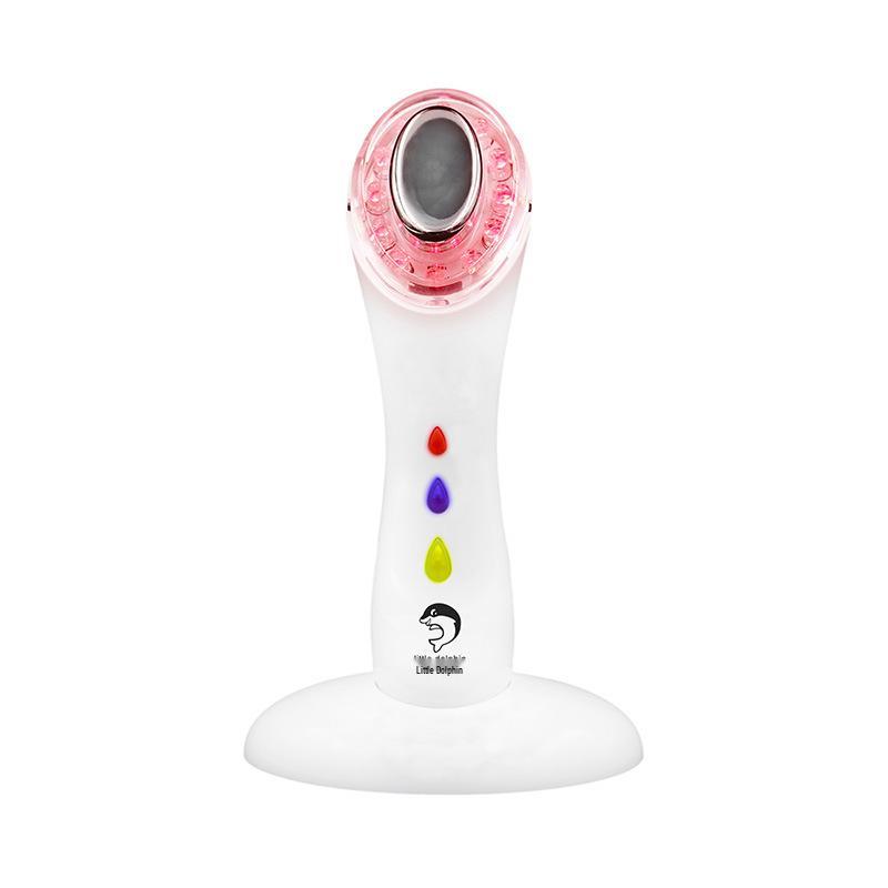 5-in-1 Ultrasonic Ion Beauty Instrument with Light Therapy for Skin Rejuvenation and Lifting