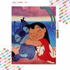 Disney Diamond Painting 5D DIY Stitch & Lilo Diamond Art Diamond Painting Kit Adult/Beginner Gift Idea Home Decor