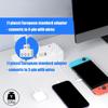 Universal Power Strips With Individual Switches Safe ABS Construction Ideal For Charging Devices Convenient Use