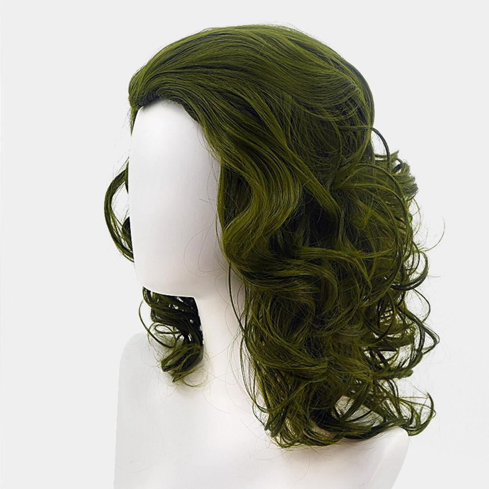 Joker Cosplay Green Wig for Men & Women - Perfect for Joker Costume & Clown Wig High Temperature Fiber Hair Wigs Halloween