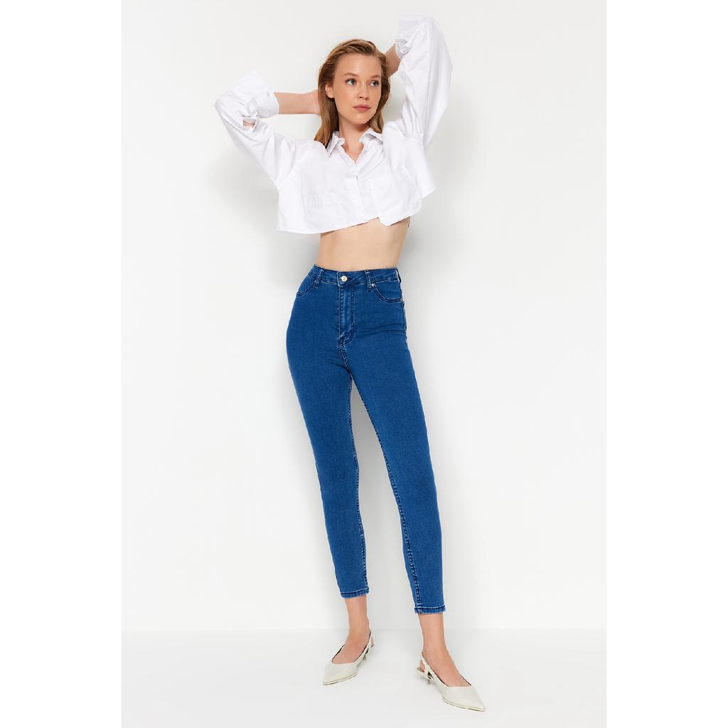 Black High Waist Jegging Jeans Twoaw24je00264