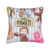 Decorative Pillow Covers Curious George African Monkey  Stuff Car  Pillow Case Cover Zipper MultiSize