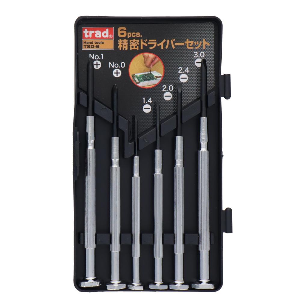 Sankyo Corporation Traditional Precision Screwdriver Set 6-Piece TSD-6