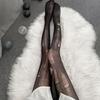 Summer Hand Torn Stockings Elastic Knee Length Socks Fashion Disposable Socks