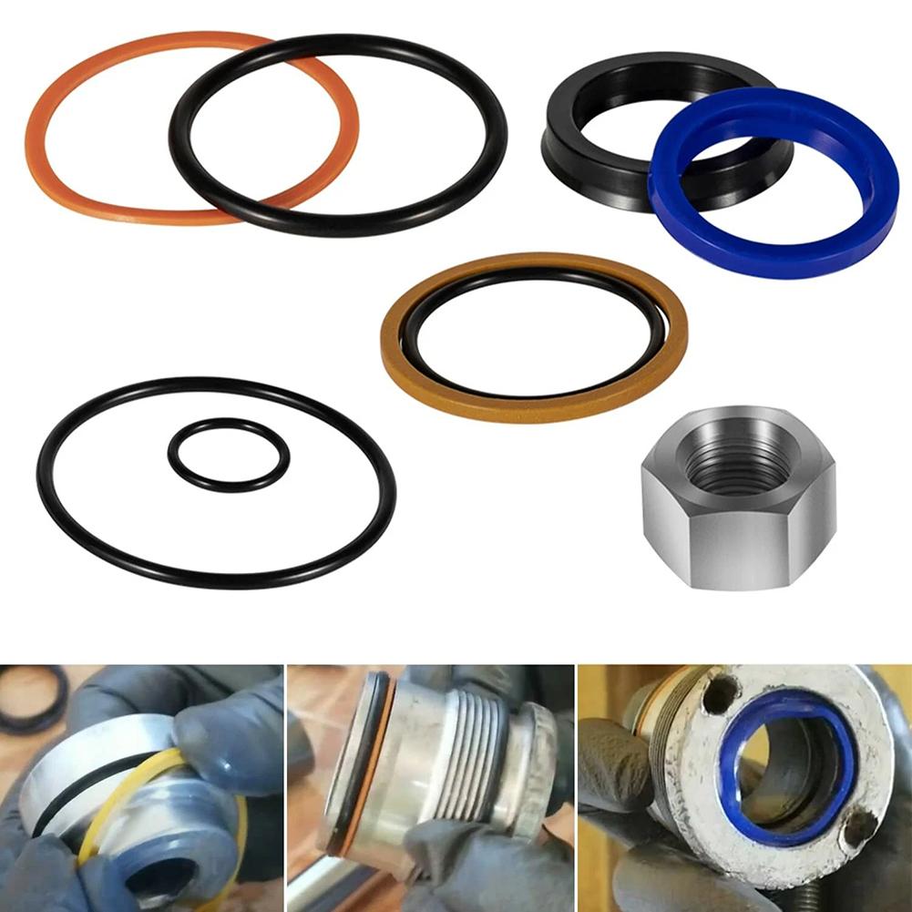 Seal Kit for Hydraulic Cylinders Used in For Bobcat 444 500 642 643 Excavators Compatible with 6803329 7137769