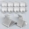 10Pcs High Strength Metal Cabinet Shelf Clips Heavy Duty Shelf Support Clips for File Cabinets Bookcase Shelving Mounting