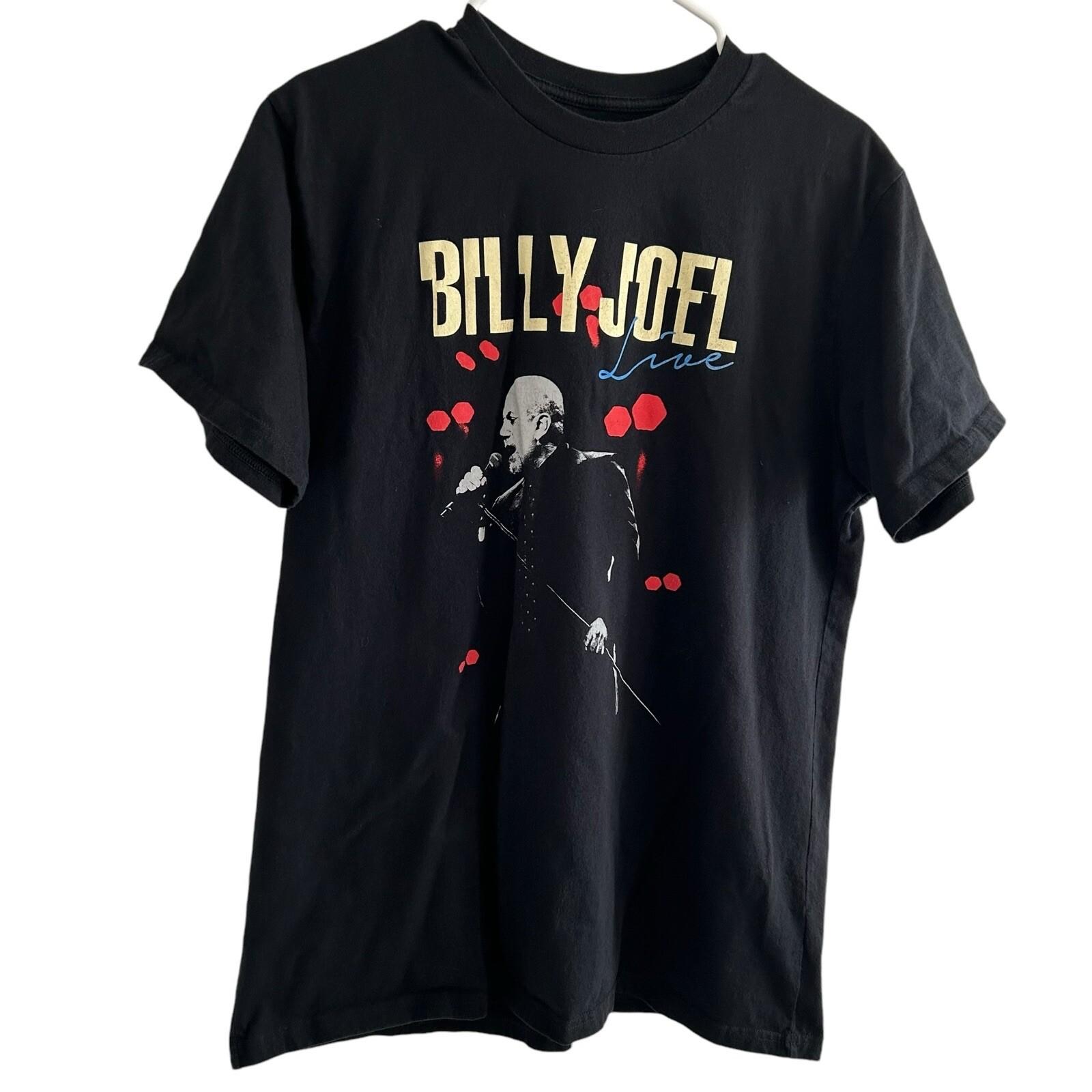 Billy Joel In Concert Live Tour T Shirt XL Band Tee Official Merchandise 2 Sided Unisex T-Shirt S