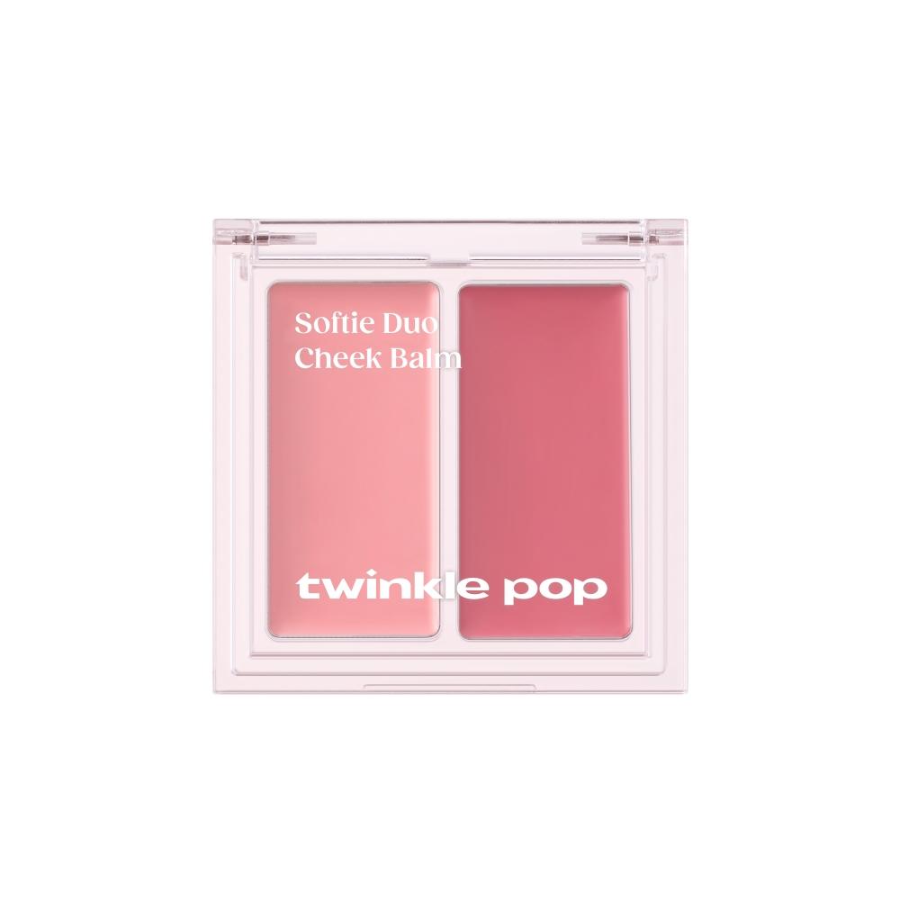 [01 Petal Bloom] Twinkle Pop Softy Duo Cheek Balm By Clio