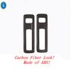 Carbon Fiber Trunk Door Switch Button / Air AC Outlet Armrest Glass Lift Panel Cover Trim For Benz CLA 200 C118 W118  - 2024