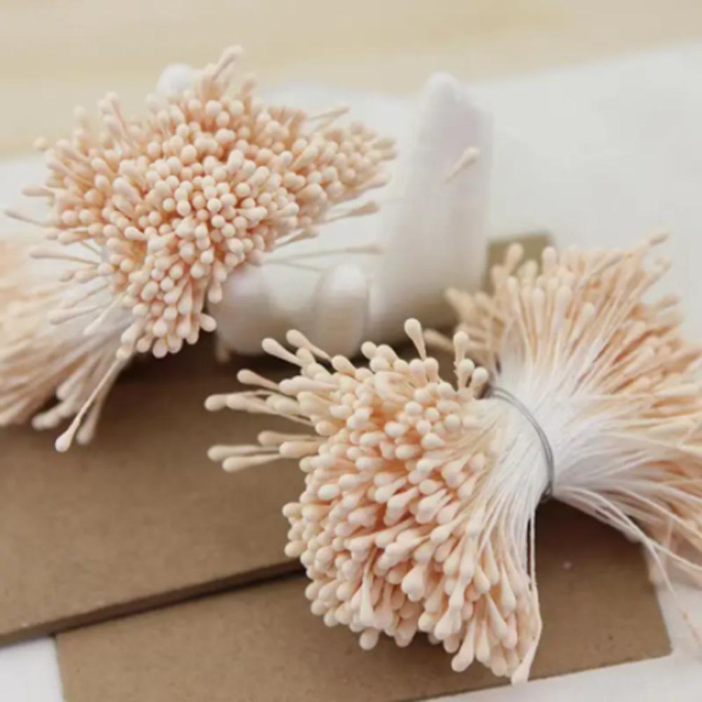 2mm Korean Matte Stamen Flower Core Buds for DIY Hair Accessories & Simulation Flowers