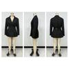 Einfarbiger Langarm Revers Schmal Geschnittener Blazer Strickjacke Mantel Für Europäische Amerikanische Frauen Lässige Elegante Oberbekleidung