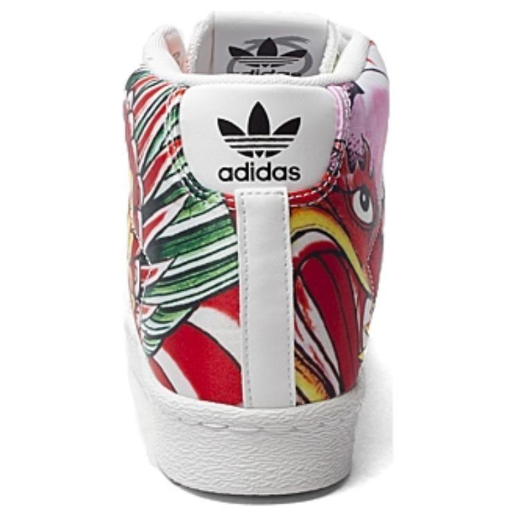 adidas Originals SUPERSTAR Scarpe da Skateboard High top Donna Bianco B26723