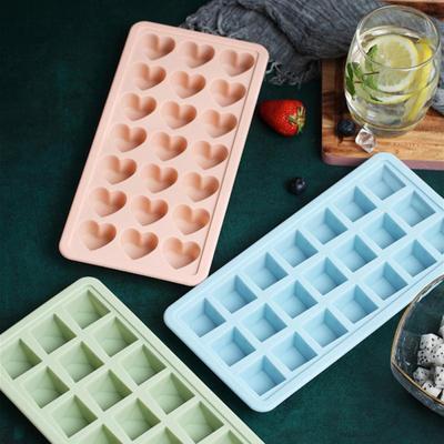 Mini Heart Mold Silicone Ice Cube Tray DIY Chocolate Fondant Mould 3D Pastry Jelly Cookies Baking Cake Decoration Tools Kitchen