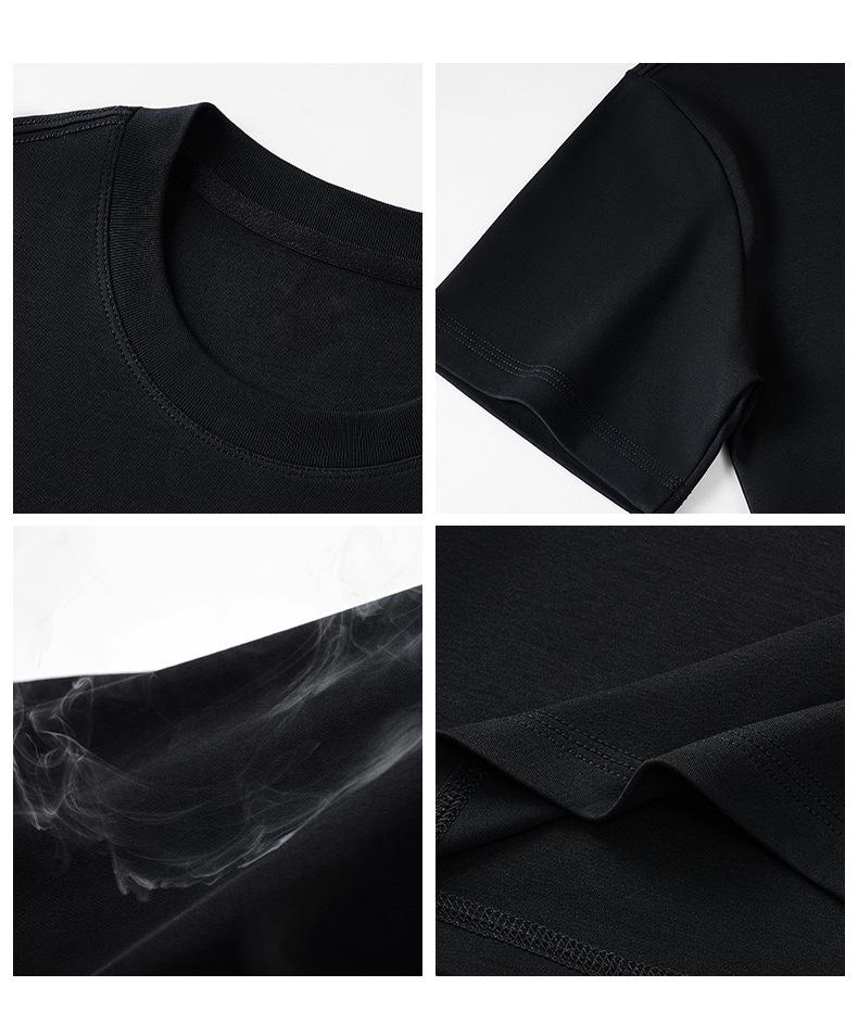2026 Women's Waterproof, Stain-Resistant Short-Sleeve T-Shirt | Summer Lightweight Plain Round Neck Base Layer