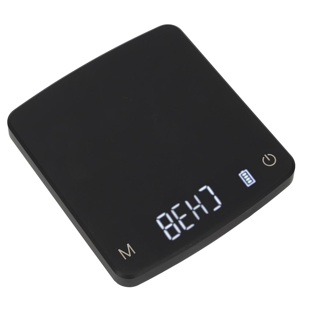 Tiny Coffee Scale Digital Drip Coffee Scale Rechargeable Automatic Timing Kitchen Food Scale