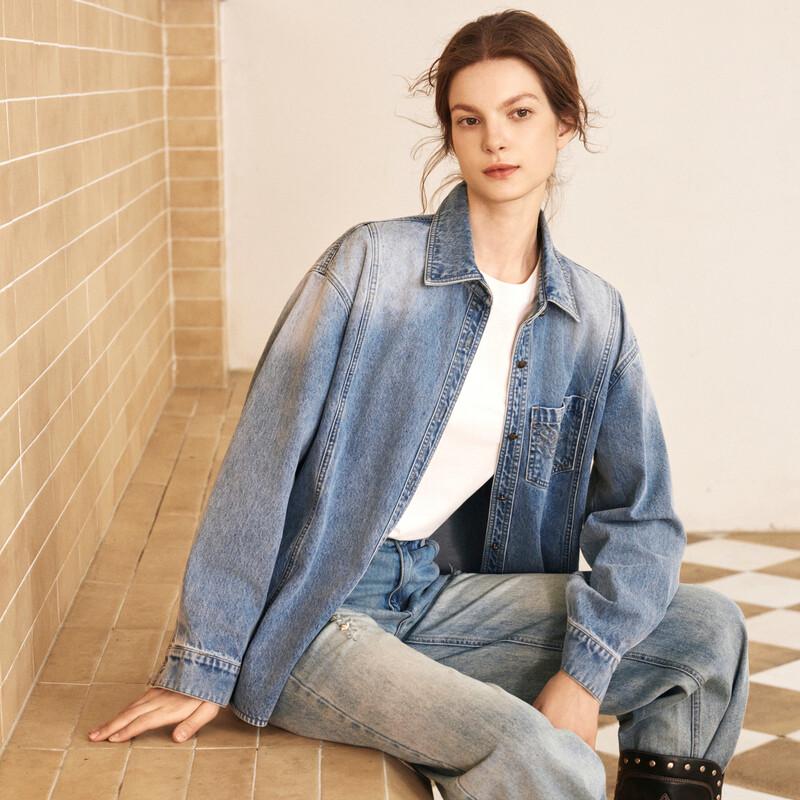 ELLE French Vintage Denim Shirt