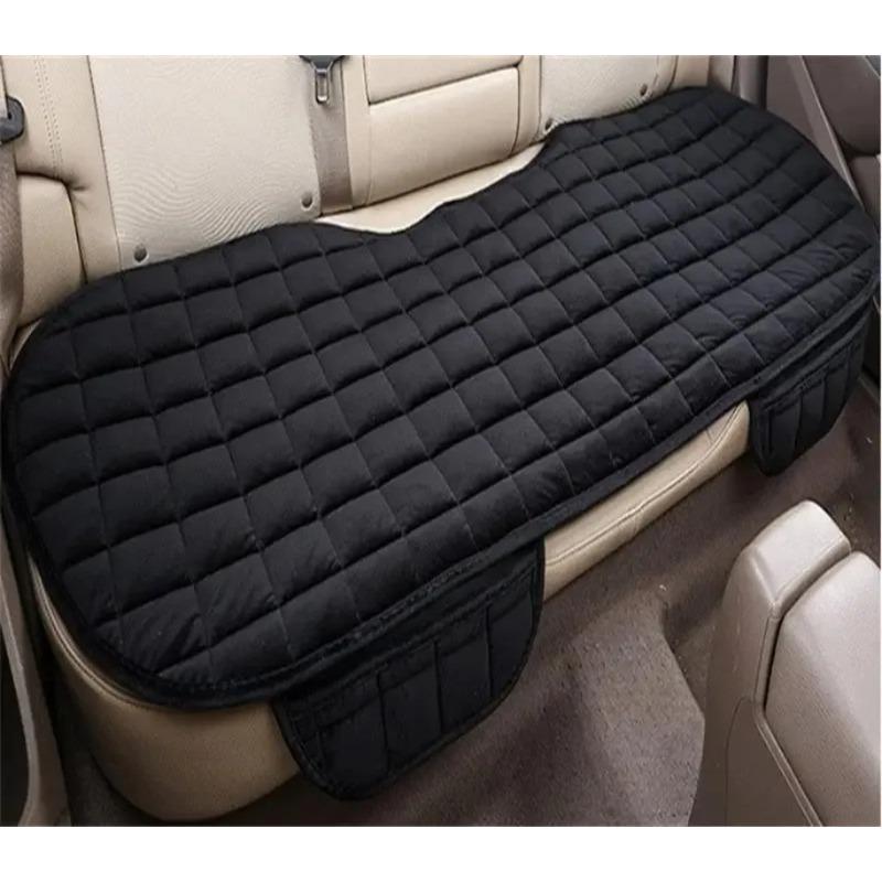 Plush 3pcs car front and rear seat soft anti-slip durable seat cushions and car seat accessories for comfortable protection