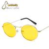 Retro European & American Oval Metal Sunglasses for Men & Women - Trendy Unisex Fashion Eyewear